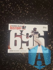 2006 Topps Home Run History Barry Bonds #BB696 San Francisco Giants